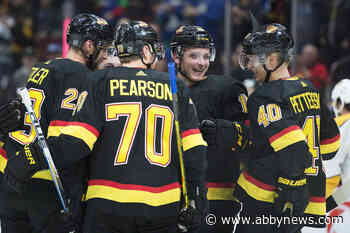 Rookie sensation Hughes has 3 points as Canucks pound Predators 6-2