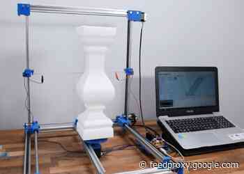 Arduino controlled CNC Foam Cutting Machine