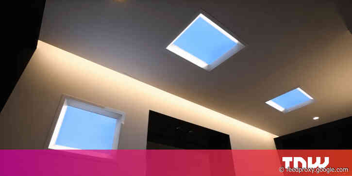 Mitsubishi built a fake skylight that might come close to the real thing