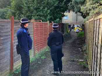 Harrow Council and Met Police help clear huge Harrow fly-tip
