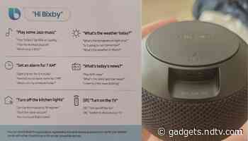 Samsung Galaxy Home Mini Video, Photos Leak on Twitter Ahead of Official Launch