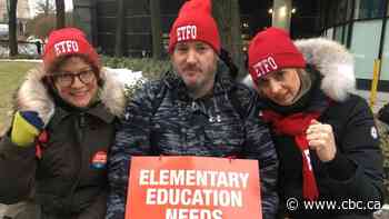 Elementary schools closed as teachers hit the picket line in provincewide strike