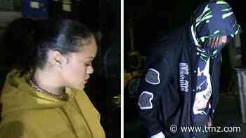 Rihanna, A$AP Rocky Arrive Separately to Same Club Early Morning