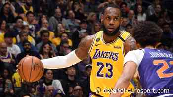 ¿Potra o puro talento? La canasta imposible en la victoria de los Lakers ante Ricky Rubio - Eurosport