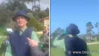 Bill Murray Rips Fan's Tequila Shot Mid-Round At Golf Pro-Am, Hilarious Video!