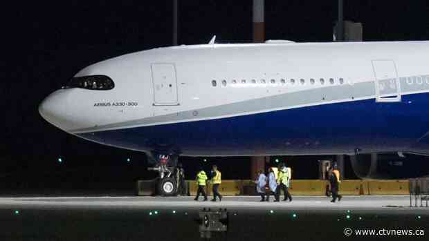 Second Canadian evacuation plane from China lands in Ontario