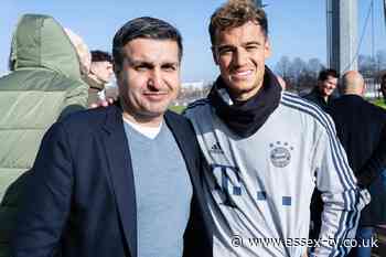 Essex entrepreneur Frank Khalid enjoys the VIP treatment at Bayern Munich - Essex TV