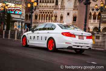 Aptiv’s self-driving cars have given Lyft passengers over 100,000 rides