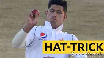 Naseem Shah, 16, becomes youngest bowler to take Test hat-trick