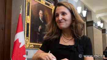 Deputy PM Freeland to meet with western leaders in Edmonton - CBC.ca