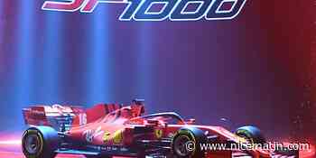 "J'ai vraiment hâte de la prendre en main"... Charles Leclerc dévoile (sur une scène de théâtre) la Ferrari qu'il pilotera cette saison