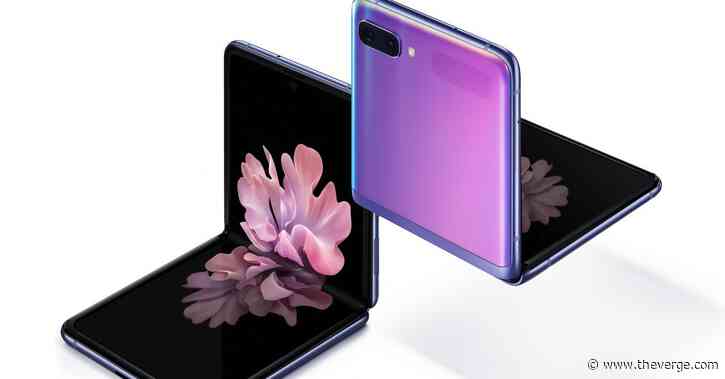 Samsung’s new foldable Galaxy Z Flip arrives on February 14th for $1,380