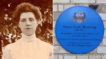 Former Epping Labour MP and social reformer receives blue plaque