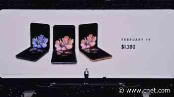 Samsung's Unpacked event: Galaxy S20 Ultra, Galaxy Z Flip foldable phone and everything else announced     - CNET