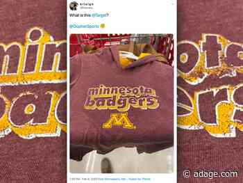 Target confuses its own state school mascot, is butt of badger jokes