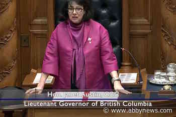 B.C. touts Indigenous reconciliation in protest-delayed throne speech