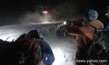 Ben Nevis climbers 'extremely lucky' to be rescued