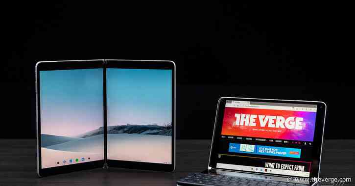 A first look at Microsoft’s new Windows 10X operating system for dual screens