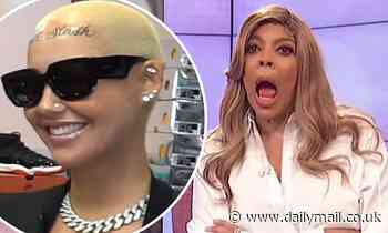 Wendy Williams wonders why Amber Rose would 'ruin' her face with new tattoo of her children's names
