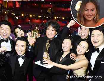 Chrissy Teigen Slams "Dumb F--king Tool" For Criticizing Parasite's Historic Oscars Win