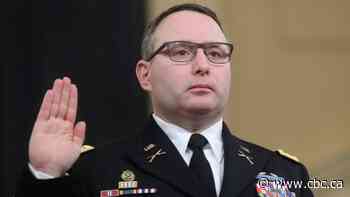 Trump says military should consider discipline for ousted aide who testified at impeachment