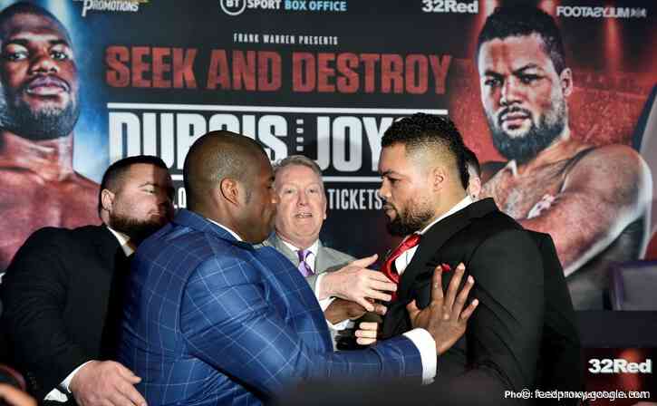 Joe Joyce to be trained by Ismael Salas for Daniel Dubois fight on April 11