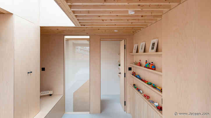 Bradley Van Der Straeten adds hidden half-storey extension to London home