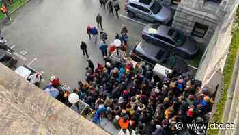 B.C. throne speech overshadowed by provincewide demonstrations