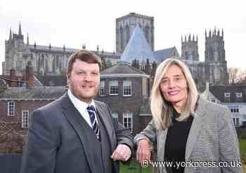 Martin Bradnam and Sarah Czarnecki take up reigns of Hospitality Association York