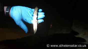 Knife seized on Chalon Way during town centre search - St Helens Star