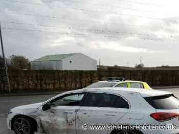 Two men from St Helens arrested after scrambler bike collides with car - St Helens Reporter