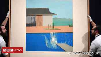David Hockney's The Splash fetches £23.1m at auction