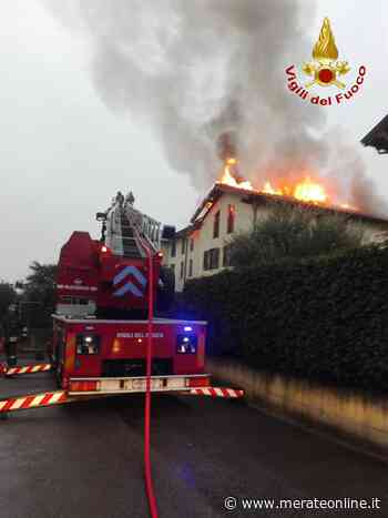 Busnago: otto famiglie senza casa dopo l'incendio Comune e parrocchia mobilitati - Merate Online