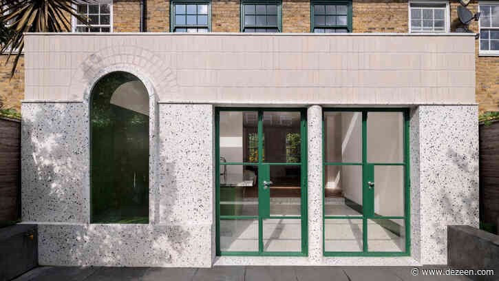 Gundry & Ducker gives White Rabbit House makeover with green hues and terrazzo