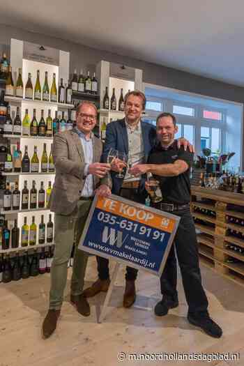 Hilversumse wijnhandel Il diVino en Westeneng Verbeek Makelaardij gaan 'hokken' in Bussumse Kapelstraat - Noordhollands Dagblad