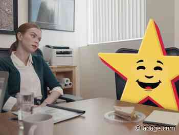Carl's Jr. and Hardee's reunite in national ads featuring Happy Star as a brand mascot