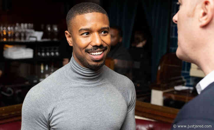 Michael B. Jordan's Perfectly-Fitting Shirt Puts His Muscles on Display at Coach Dinner