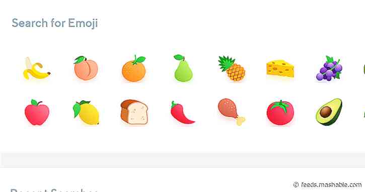 I used emoji to order groceries