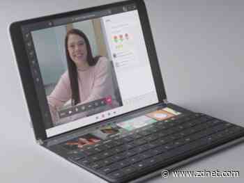 Microsoft: This is Windows 10X's new Wonder Bar for dual-screen devices