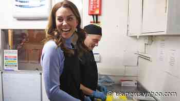 Duchess of Cambridge hails charity cafe for ‘making a real difference’