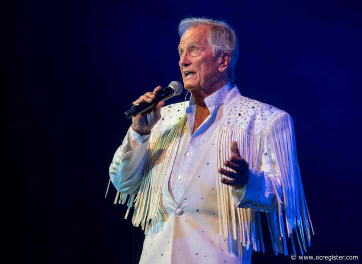 At 85, singer Pat Boone says he’s ready for the end, but will do one last concert in Southern California