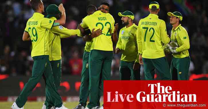 South Africa beat England by one run in first T20 international – live!