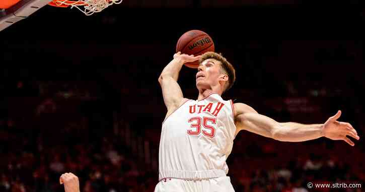 Utah basketball center Branden Carlson is shining, aided by AAU