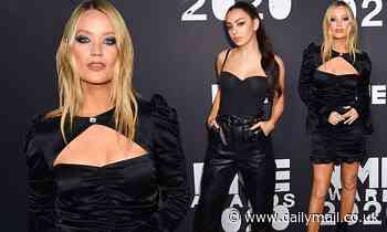 Laura Whitmore is joined on the red carpet by Charli XCX at the NME Awards  