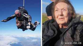 'It was a wonderful experience:' Skydiving senior celebrates 100th birthday above the clouds