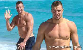 Rob Gronkowski shows he's still rocking the body of an athlete in Miami