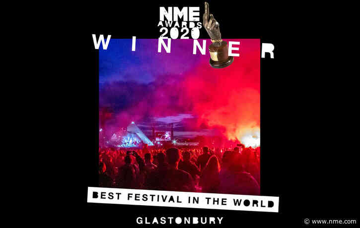 Glastonbury wins Best Festival In The World at NME Awards 2020