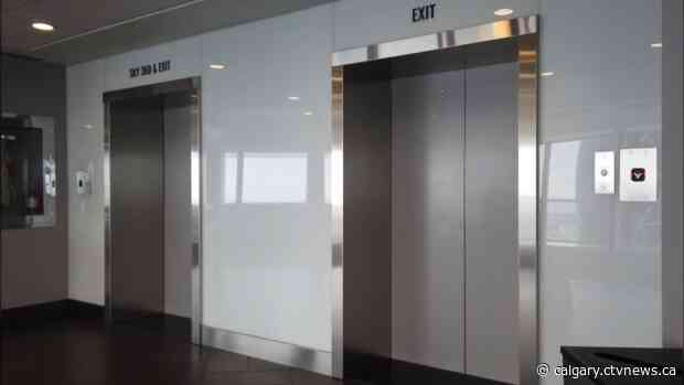 Faulty safety switch causes latest Calgary Tower elevator glitch