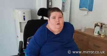 Mentally ill woman who weighs 33st fears she'll become bed-bound in benefits row