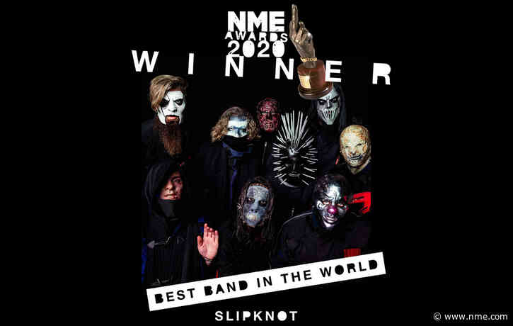 Slipknot win Best Band In The World at NME Awards 2020